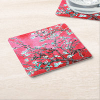 Van Gogh Almond Blommars Red blue