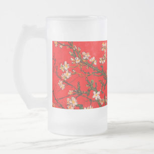 Van Gogh Almond Blommars Red Frostat Ölglas