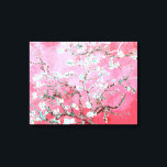 Van Gogh Almond Blommars rosa blue Canvastryck<br><div class="desc">Almond Blommars av Vincent Van Gogh färg,  ändring av upphovsrätten 2gullordDesigns/ PureVintage Kärlek Skaffa skönheten hos Van Gogh's älskade Almond Blommar i färger som matchar ditt hem. vincent van gogh,  van gogh,  mandel blommar,  blommor,  blommigt,  söt,  vacker.</div>