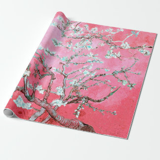 Van Gogh Almond Blommars Rosa Blue Presentpapper