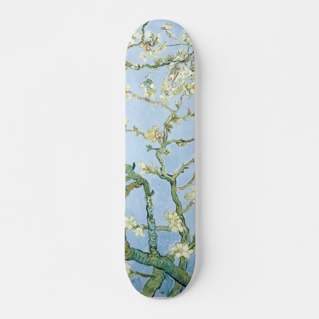 Van Gogh Almond Blommars Skateboard Bräda 21,5 Cm (Framsida)