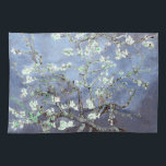 Van Gogh Almond Blommars Steel Blue Kökshandduk<br><div class="desc">Almond Blommars av Vincent Van Gogh färg,  ändring av upphovsrätten 2gullordDesigns/ PureVintage Kärlek Skaffa skönheten hos Van Gogh's älskade Almond Blommar i färger som matchar ditt hem. vincent van gogh,  van gogh,  mandel blommar,  blommor,  blommigt,  söt,  vacker.</div>