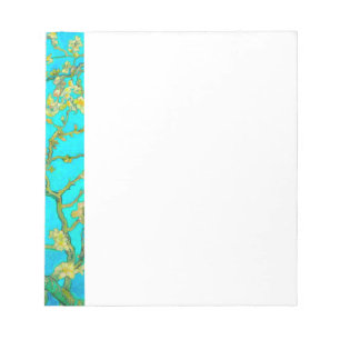 Van Gogh Almond Blommars Updated Anteckningsblock