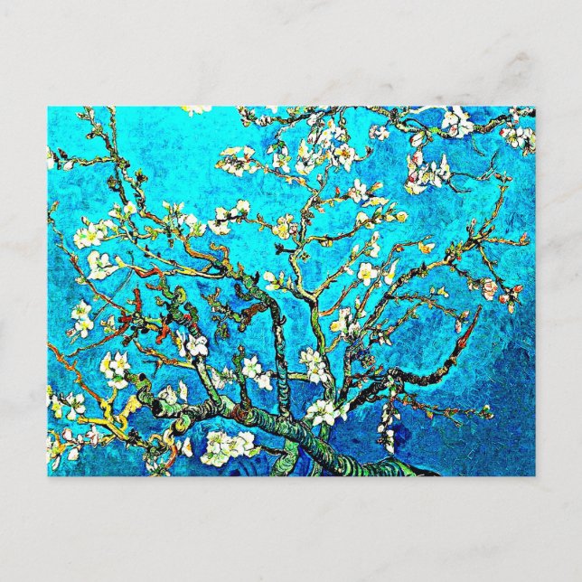Van Gogh - Almond Blommars Vykort (Framsida)