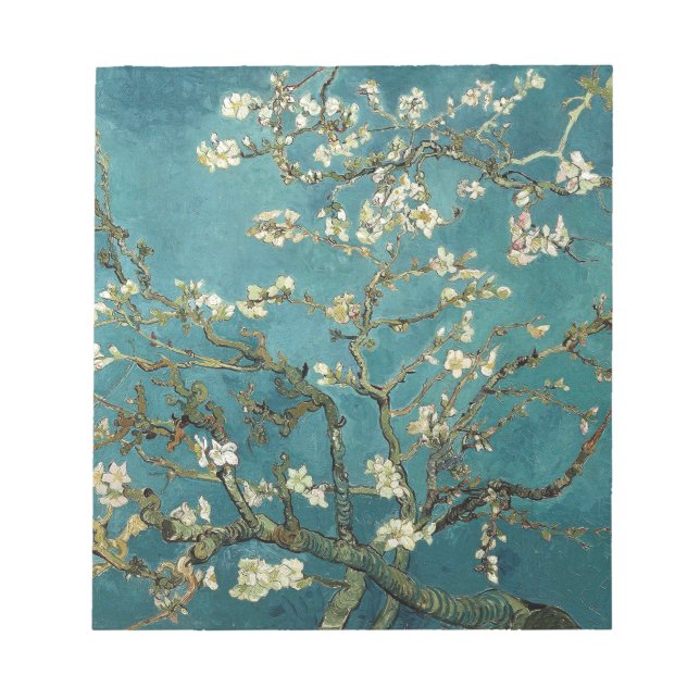 Van Gogh Almond Grenar i Bloom Anteckningsblock (Framsida)