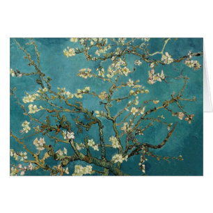 Van Gogh Almond Grenar i Bloom Hälsningskort