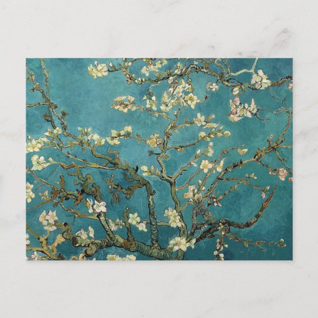 Van Gogh Almond Grenar i Bloom Vykort (Framsida)