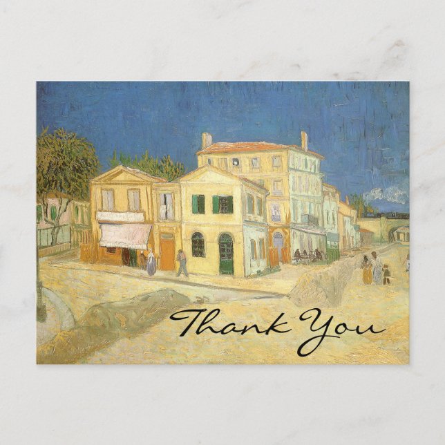 Van Gogh är Gulten House Vykort (Framsida)