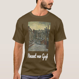 Van Gogh Art Backyards från gamla hus i Antwerpen T Shirt