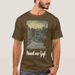 Van Gogh Art Backyards från gamla hus i Antwerpen T Shirt