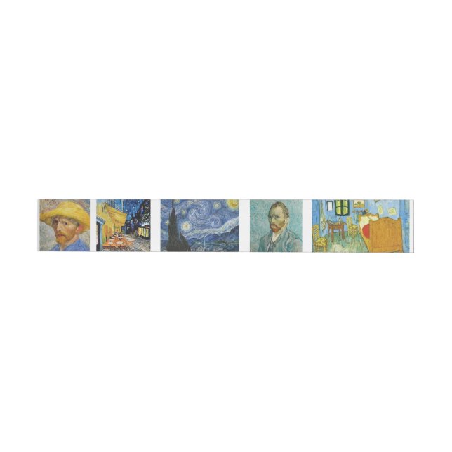 Van Gogh Art Etikettband (Individuell)