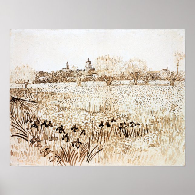 Van Gogh - artikel 1888 i arbetsordningen Poster (Framsidan)