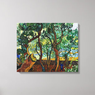 Van Gogh - Asylets trädgård Canvastryck
