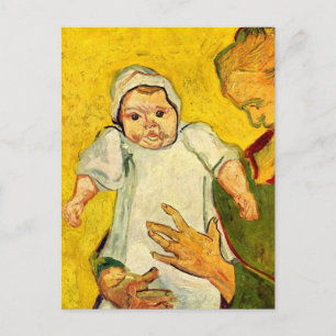 Van Gogh - Augustine Roulin och hennes Baby Vykort