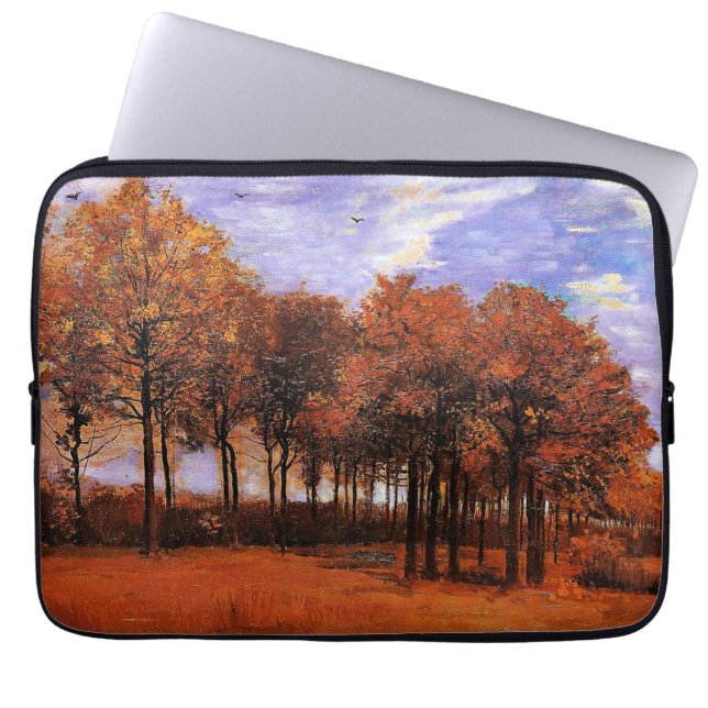 Van Gogh - Autumn Landscape, Laptop Fodral (Framsidan)