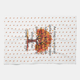 Van Gogh Autumn Quote Decor For Home Kökshandduk