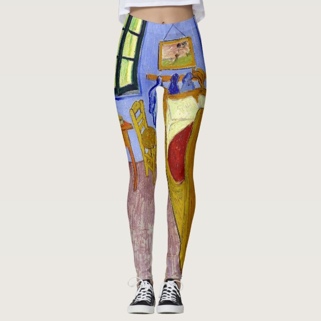 Van Gogh Bedroom i Arles Leggings (Framsida)