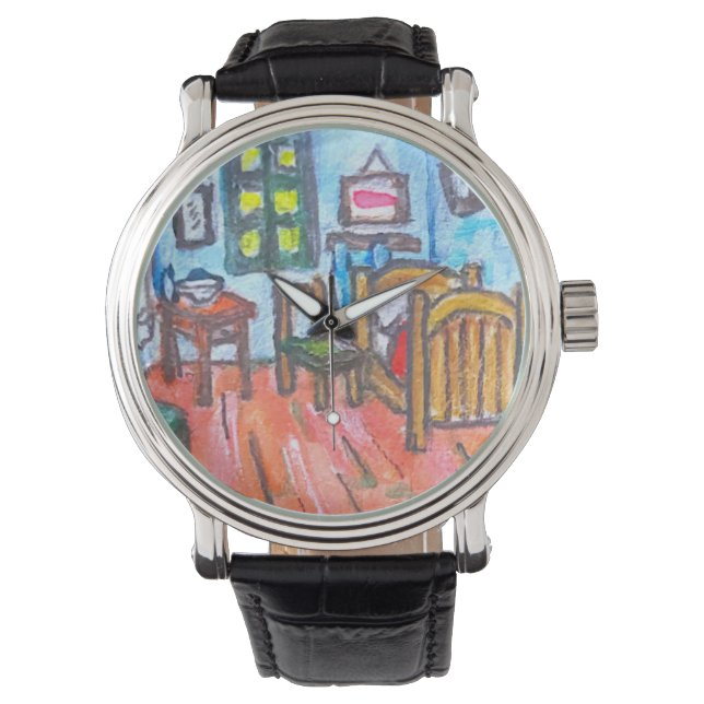 Van Gogh Bedroom mini  Armbandsur (Framsida)