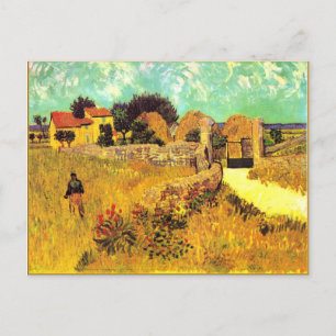 Van Gogh berömd-målning, Farmhouse i Provence Vykort
