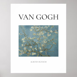 Van Gogh, berömd målning Mandelblom  Poster