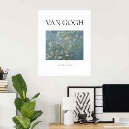 Van Gogh, berömd målning Mandelblom  Poster