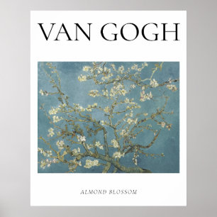 Van Gogh, berömd målning Mandelblom Poster