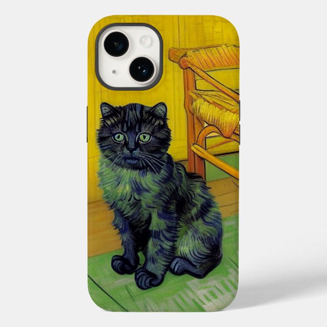 Van Gogh Black Cat (Baksida)