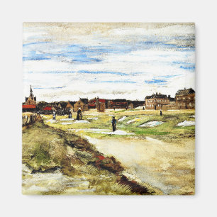 Van Gogh - Bleaching Ground at Scheveningen, Magnet