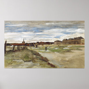 Van Gogh - Bleaching Ground at Scheveningen Poster