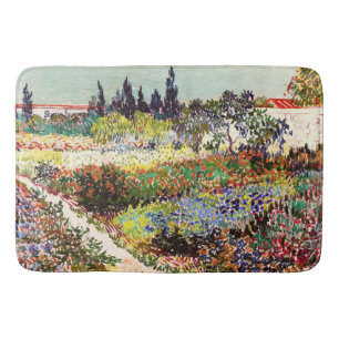 Van Gogh Blommar Garden at Arles Blommigt Fine Art Badrumsmatta