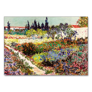 Van Gogh Blommar Garden at Arles Blommigt Fine Art Bordsnummer