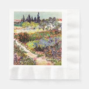 Van Gogh Blommar Garden at Arles Blommigt Fine Art Pappersservett