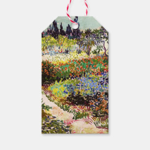 Van Gogh Blommar Garden at Arles Blommigt Fine Art Presentetikett