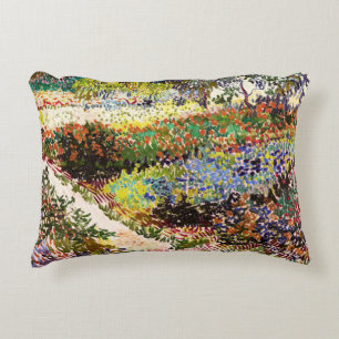 Van Gogh Blommar Garden at Arles Blommigt Fine Art Prydnadskudde
