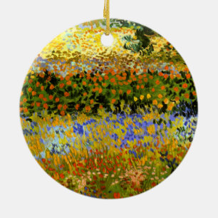 Van Gogh - Blommar Garden Julgransprydnad Keramik