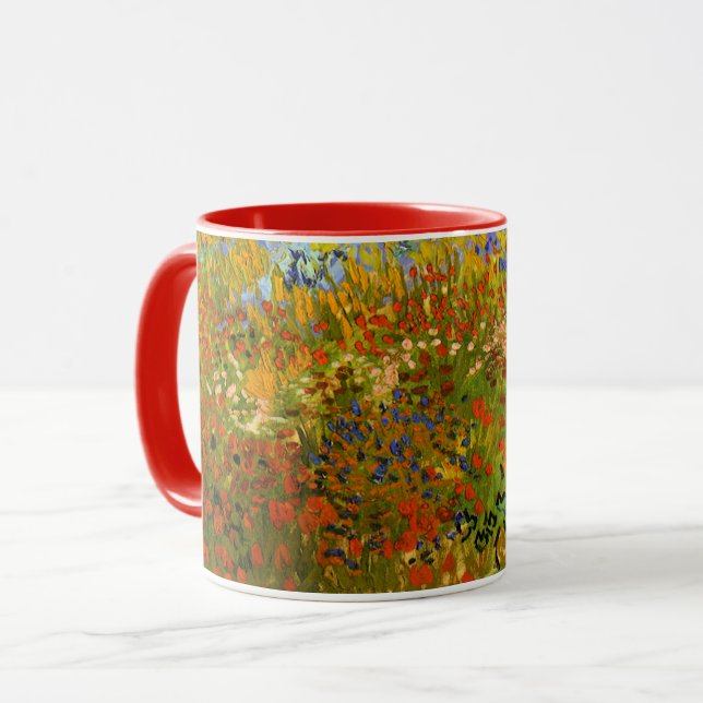 Van Gogh - Blommar Garden Mugg (Framsida vänster)