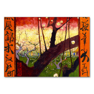 Van Gogh Blommar Plum Träd efter Hiroshige Bordsnummer