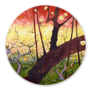Van Gogh Blommar Plum Träd efter Hiroshige Knopp