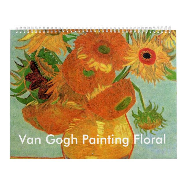 Van Gogh blommigt bra art Kalender (Omslag)