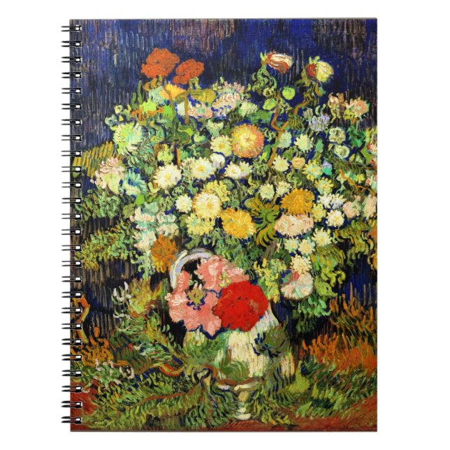 Van Gogh - Blommor i Vas Anteckningsbok (Framsidan)