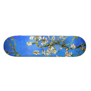Van Gogh: Blomstra mandelträdgrenar Skateboard Bräda 19,5 Cm