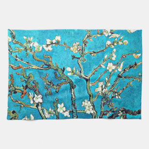 Van Gogh - Blossoming Almond Grenar Kökshandduk