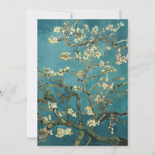 Van Gogh - Blossoming Almond Träd (Framsida)
