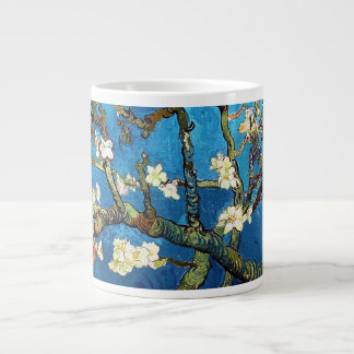 Van Gogh Blossoming Almond Träd Fine Art Jumbo Mugg