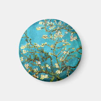 Van Gogh Blossoming Almond Träd Fine Art Magnet