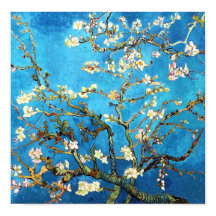 Van Gogh Blossoming Almond Träd Fine Art