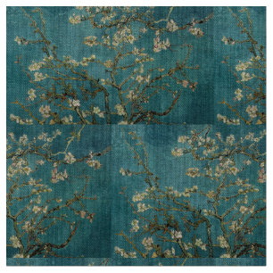 Van Gogh - Blossoming Almond Träd Tyg