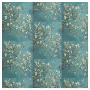 Van Gogh - Blossoming Almond Träd Tyg