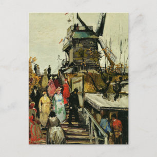 Van Gogh - Blute-Fin Mill Vykort