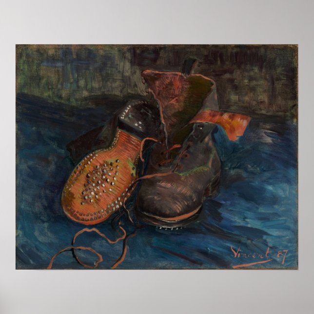 Van Gogh - Boots 1887 Poster (Framsidan)